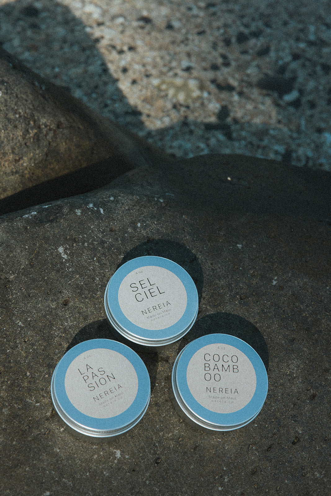Travel Candle Trio ~ La Passion · Coco Bamboo · Sel Ciel - 4 oz Limited Bundle