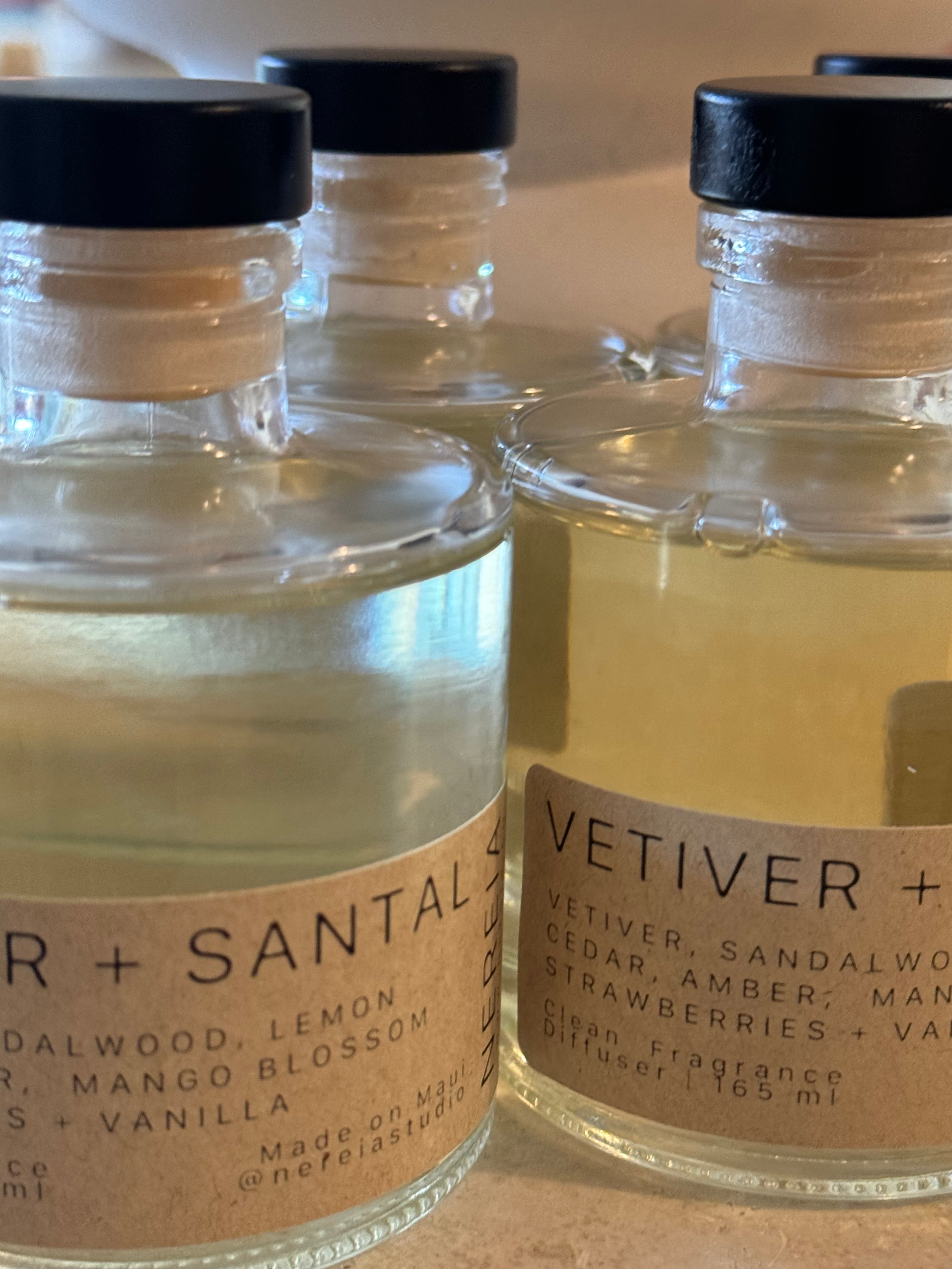 Vetiver + Santal Large Reed Diffuser