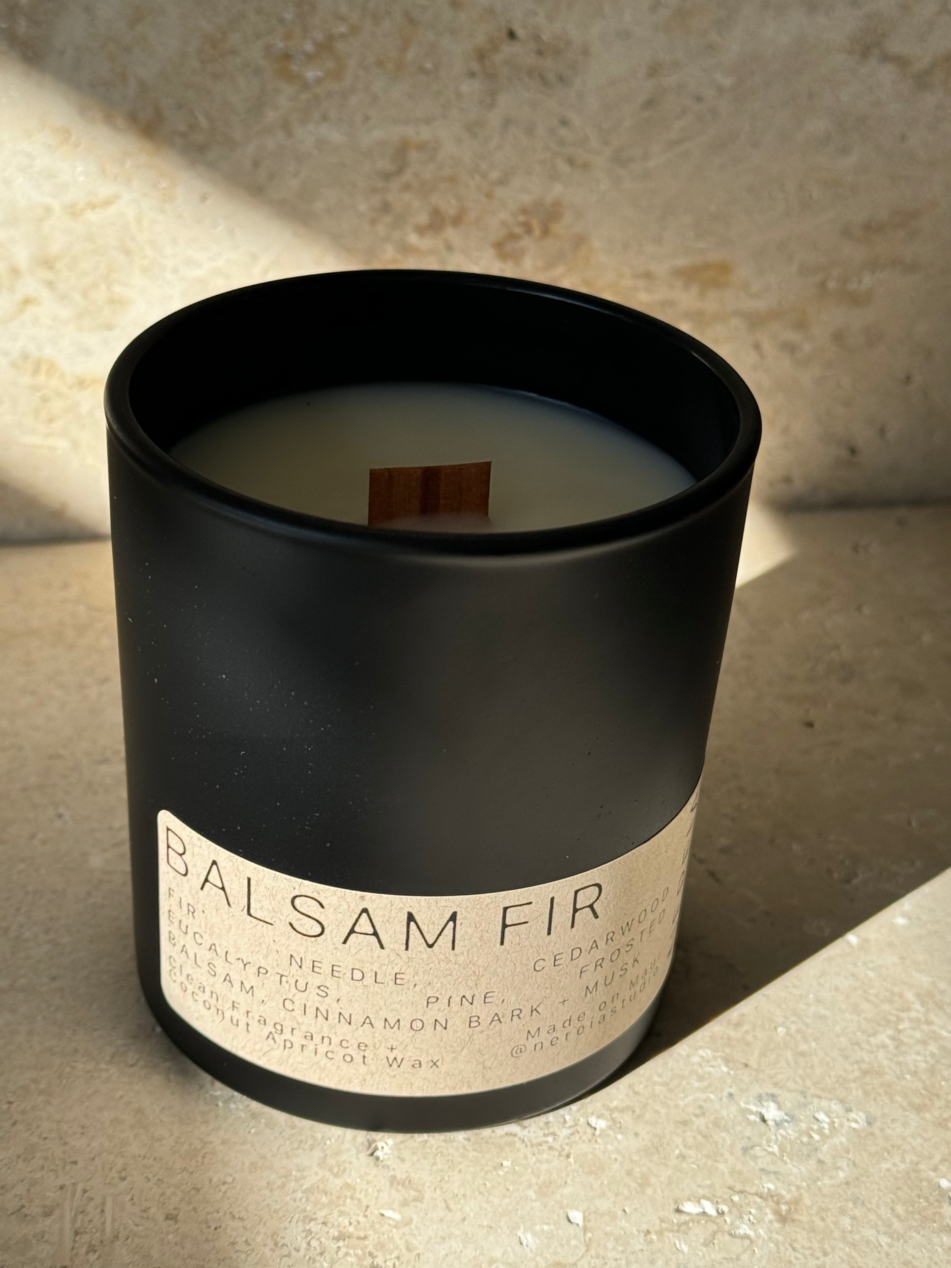 Balsam Fir Holiday Edition Wood Wick Candle